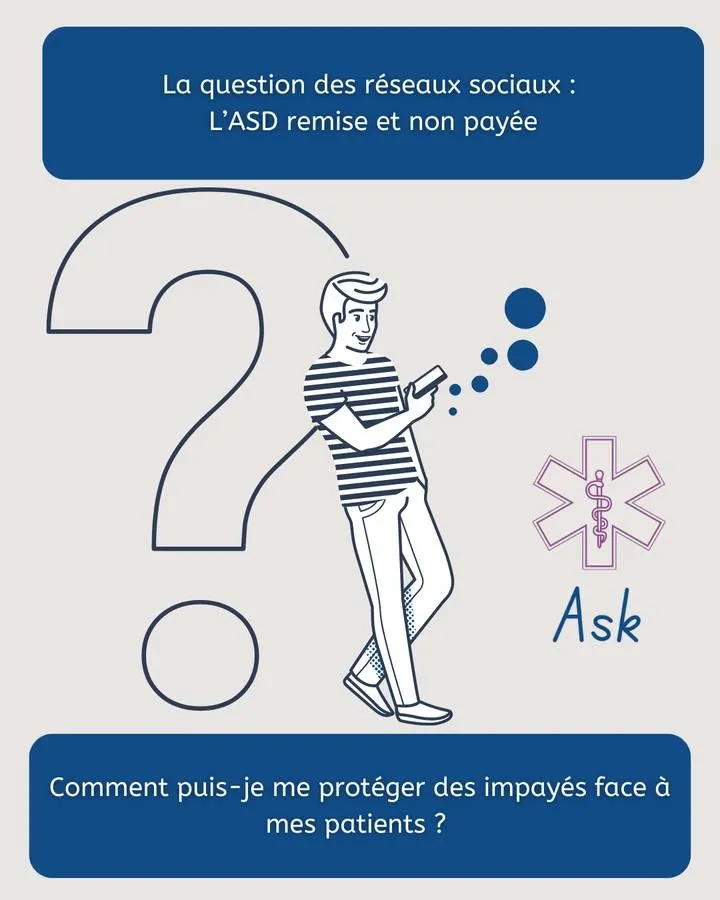 ASD remise et non pay&eacute;e